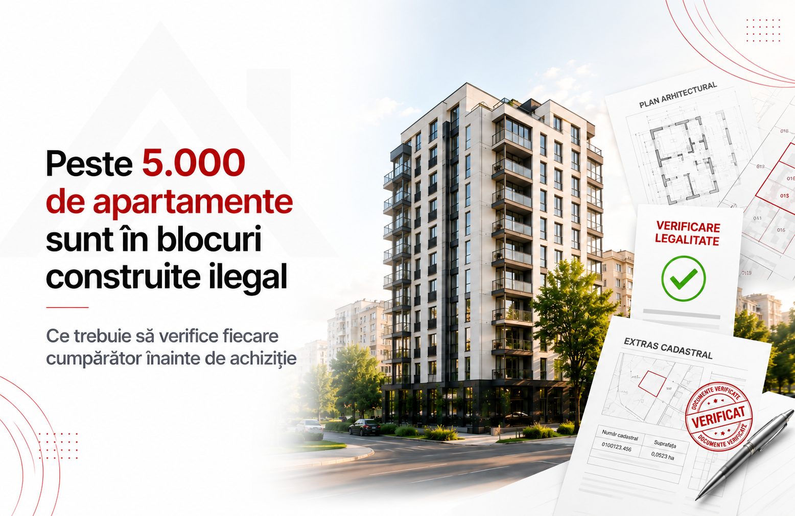Peste 5.000 de apartamente sunt în blocuri construite ilegal în Moldova