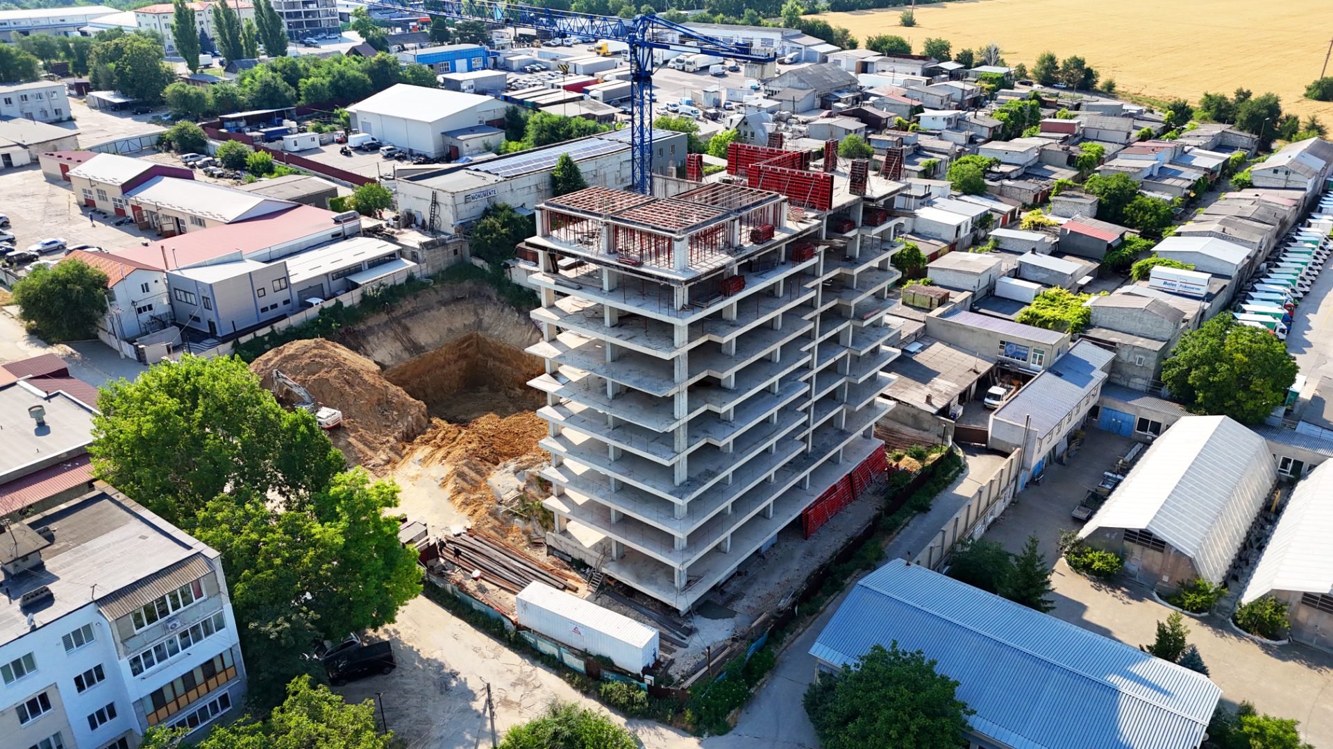 Apartament în bloc nou, cu 2 dormitoare + living, 83,30 m² Poșta Veche