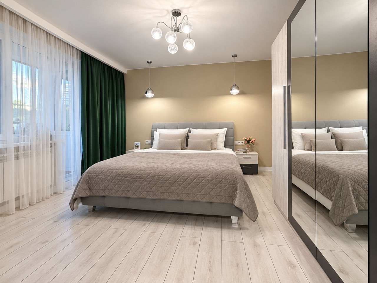 Apartament cu 2 camere, 52 m², Centru, Chișinău
