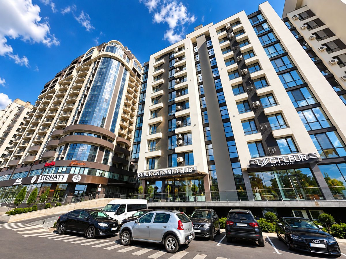 Apartament cu 1 cameră, 46 m², Centru, Chișinău