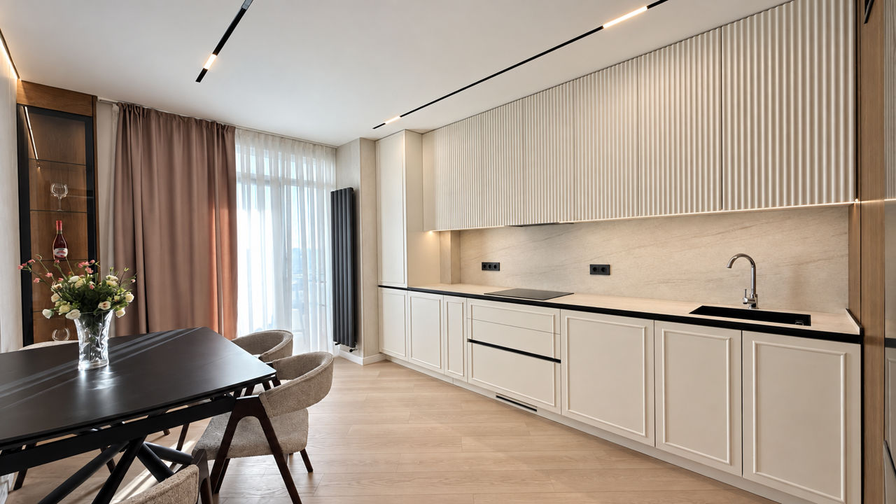 Apartament cu 3 camere, 93 m², Buiucani, Chișinău
