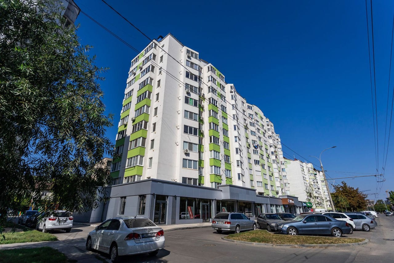 Apartament cu 2 camere, 64 m², Râșcani, Chișinău