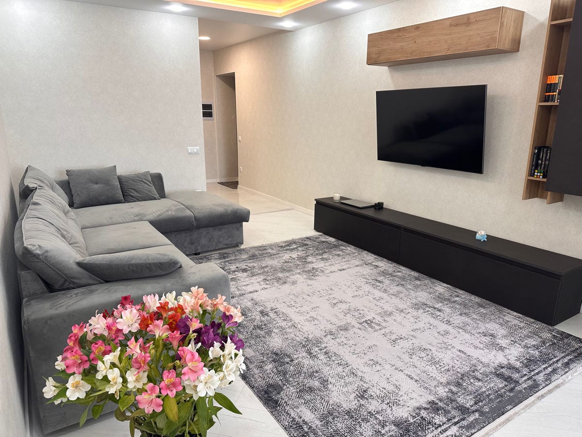 Apartament cu 2 camere, 73 m², Durlești