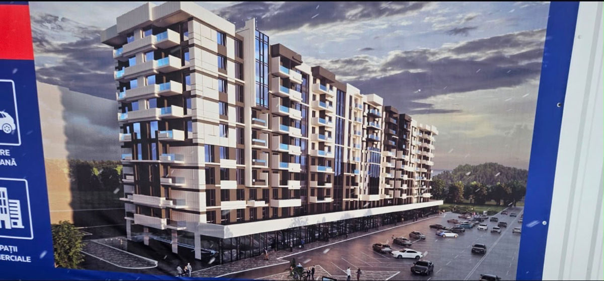 Apartament cu 1 cameră, 55 m², Ungheni