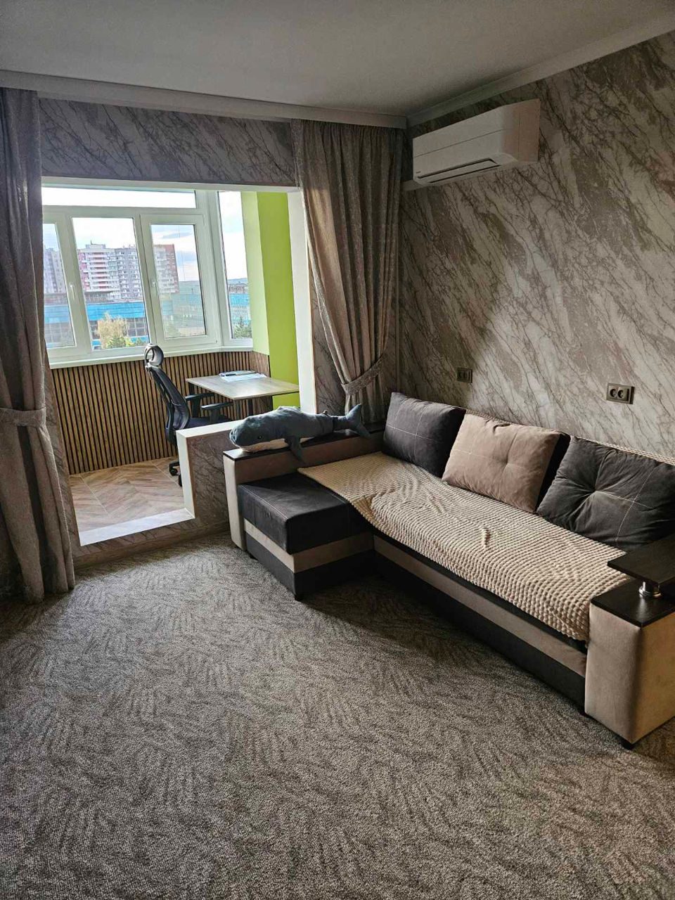 Apartament cu 1 cameră, 40 m², Râșcani, Chișinău